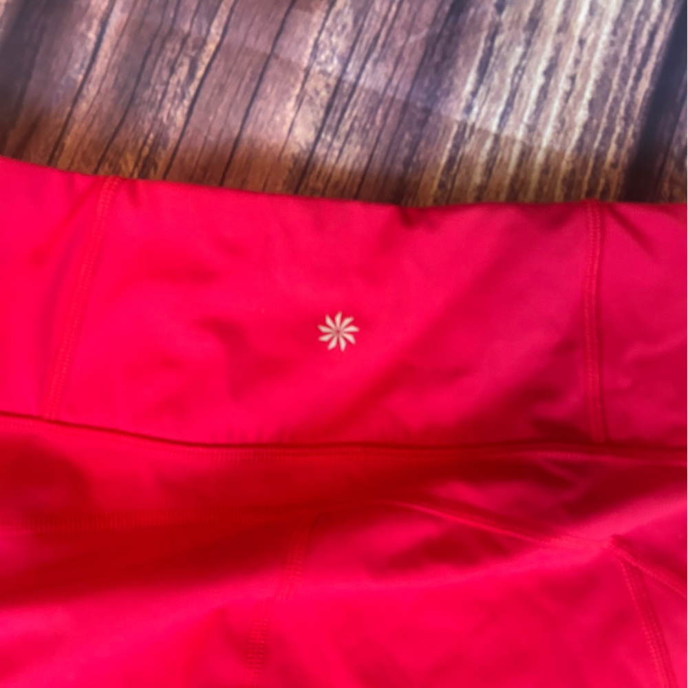 Women’s Athleta Rainer Tights in Red Size S - Picture 7 of 9